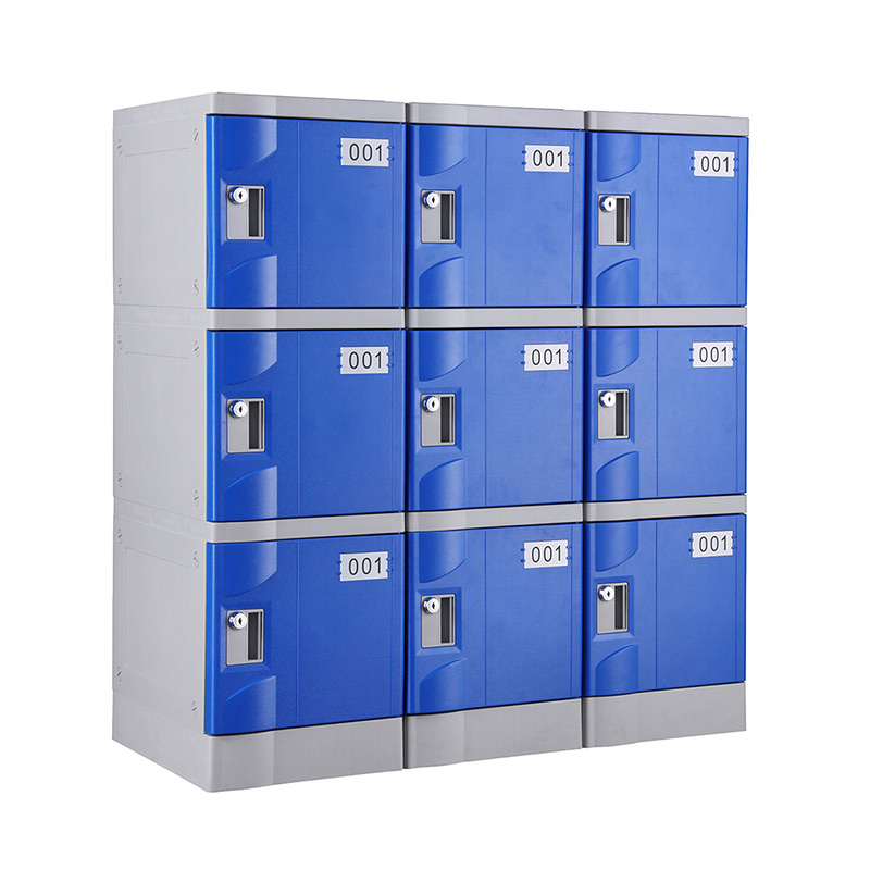 Navy Blue T-320E-50 Plastic Locker for Stadium