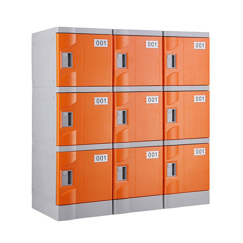 Orange T-320E-50 Plastic Locker for Stadium