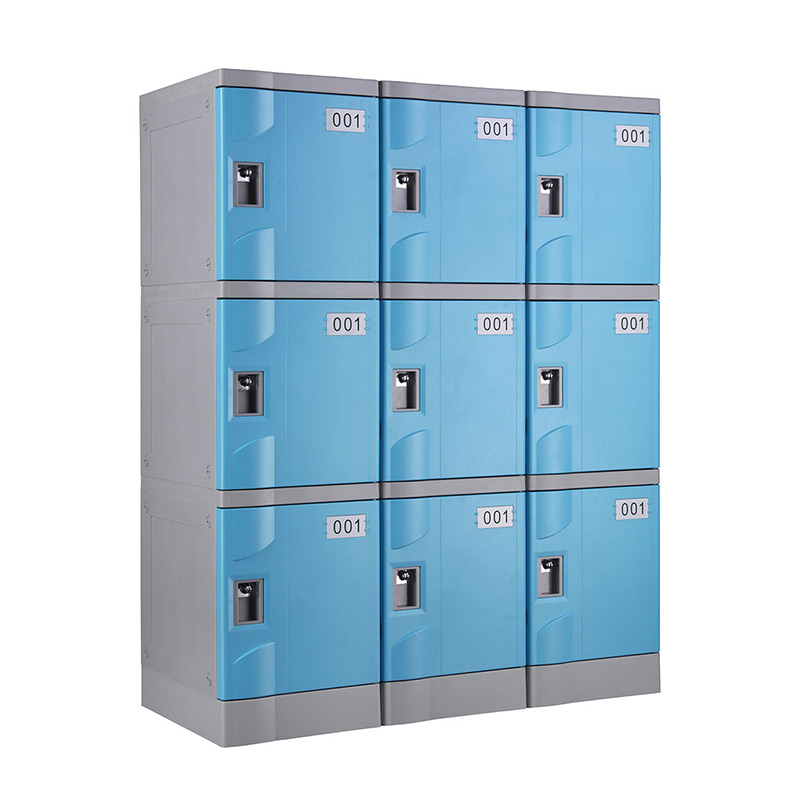 Light Blue T-320F-42 Plastic Lockers for Schools