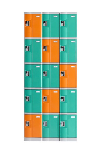 abs-plastic-locker-t-320f-42-for-schools-flexible-configurations-orange-and-green.jpg