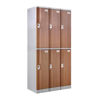 Wood Grain ABS Plastic Locker T-320L-50