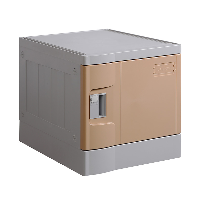 ABS Plastic Locker T-382E: Six Tiers, Flexible Configurations