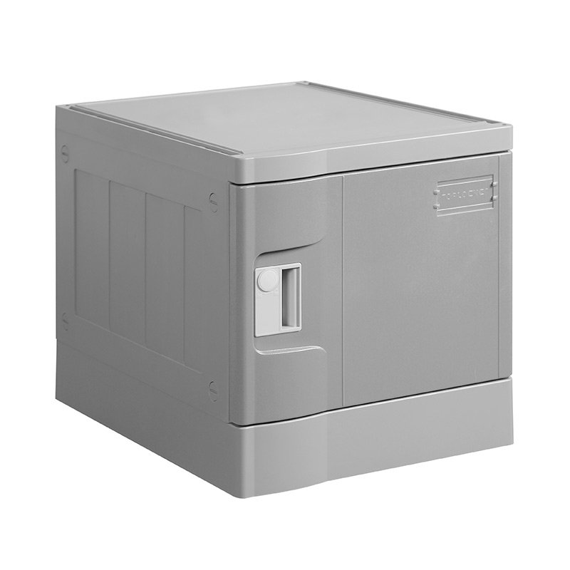 ABS Plastic Locker T-382E: Six Tiers, Flexible Configurations