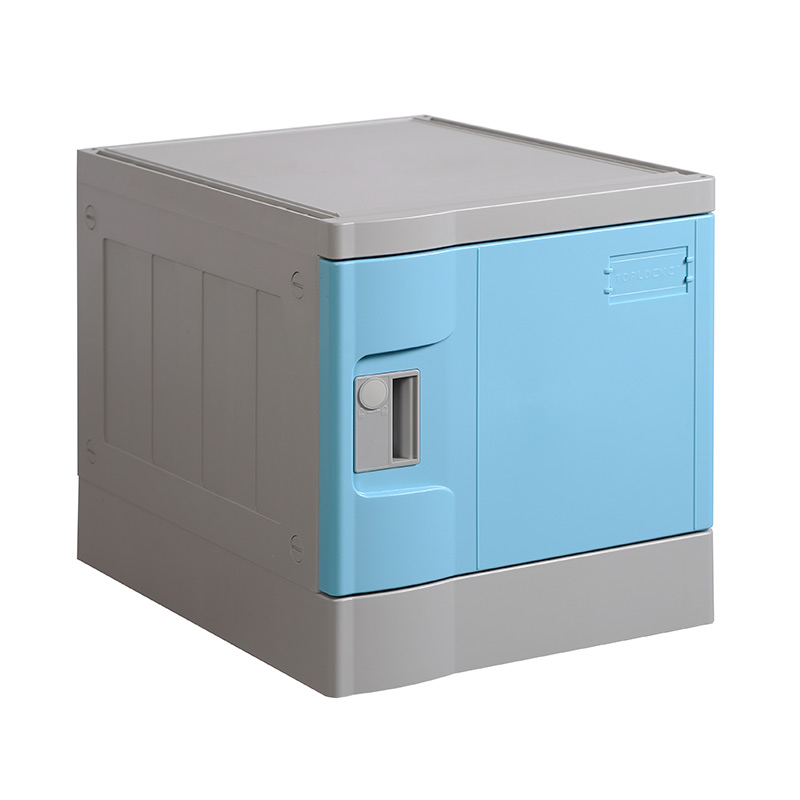 ABS Plastic Locker T-382E: Six Tiers, Flexible Configurations