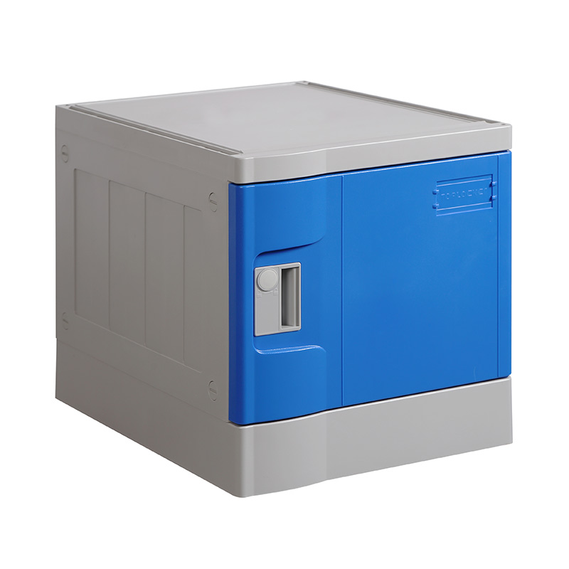 ABS Plastic Locker T-382E: Six Tiers, Flexible Configurations