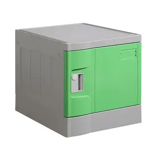 ABS Plastic Locker T-382E: Six Tiers, Flexible Configurations