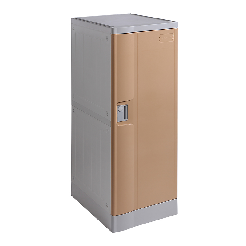 ABS Plastic Locker T-382L: Double Tiers, Flexible Combination