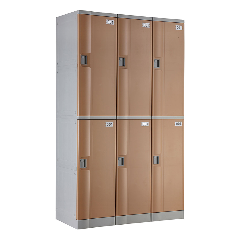 Coffee T-382L Double Tiers Plastic Locker