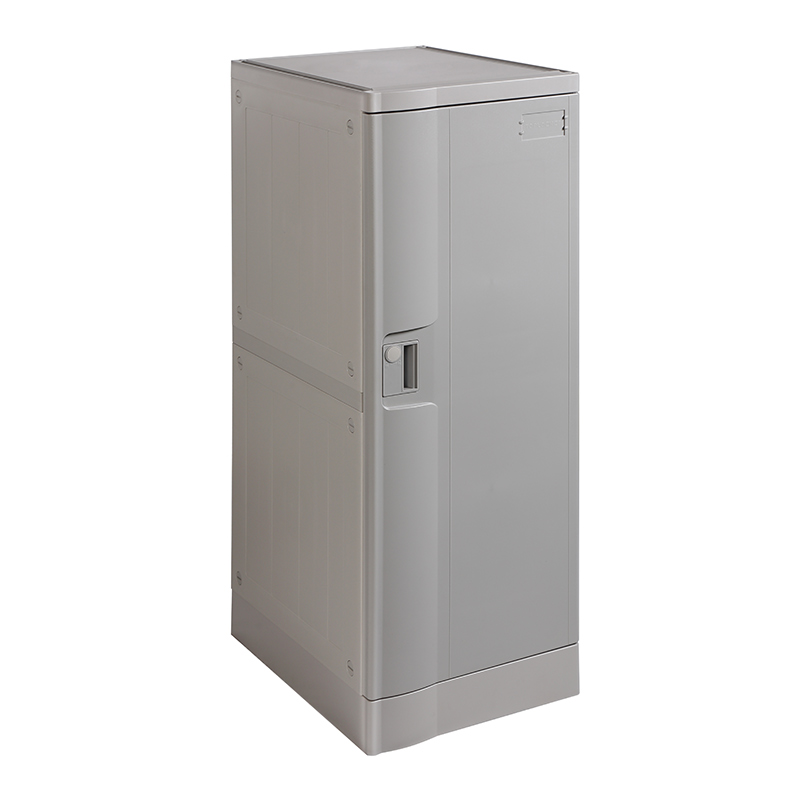 ABS Plastic Locker T-382L: Double Tiers, Flexible Combination
