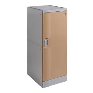 ABS Plastic Locker T-382L: Double Tiers, Flexible Combination