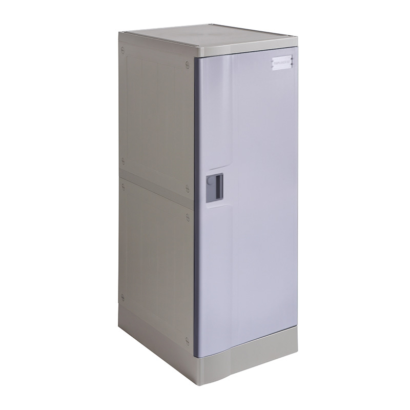 ABS Plastic Locker T-382L: Double Tiers, Flexible Combination
