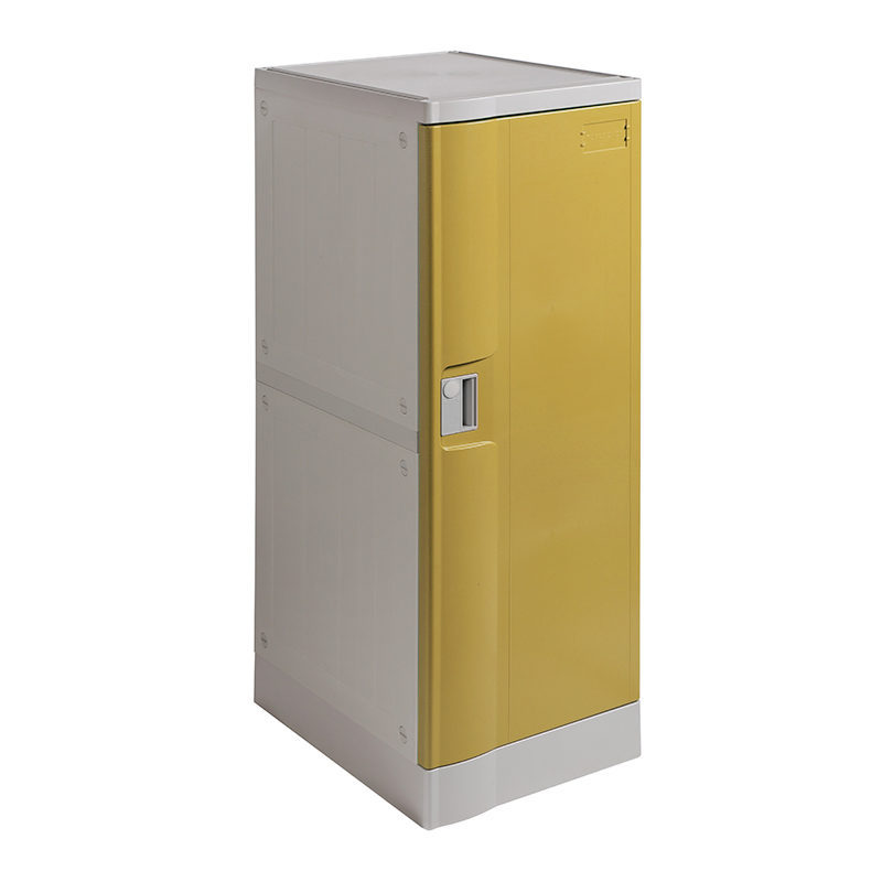 ABS Plastic Locker T-382L: Double Tiers, Flexible Combination