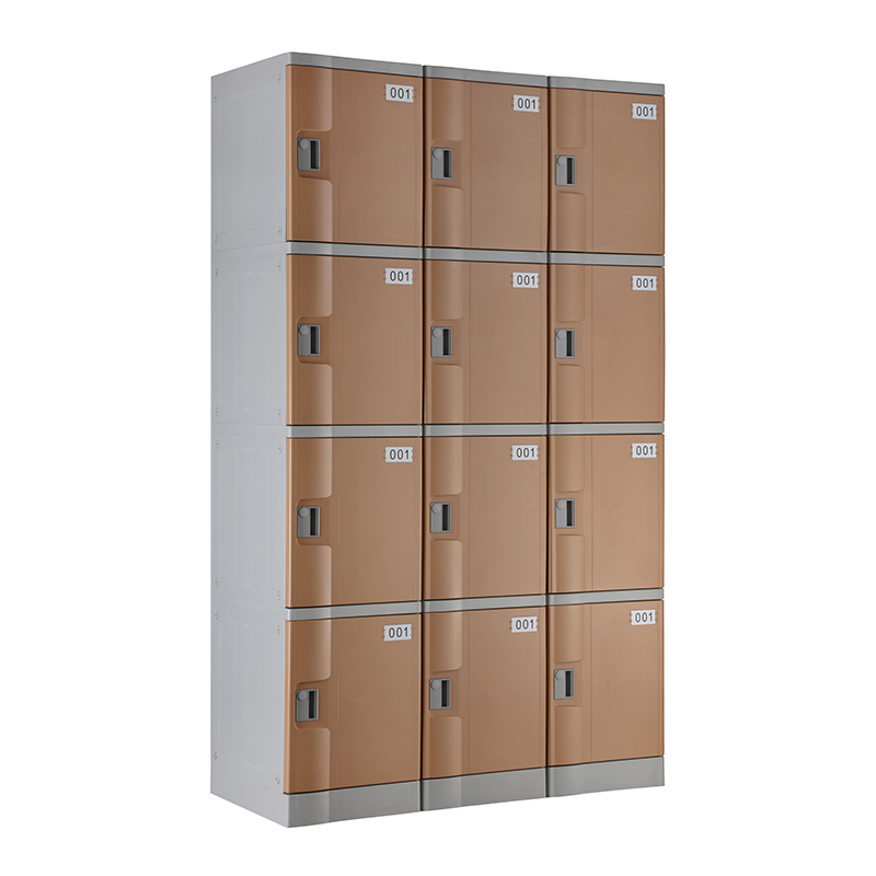 Coffee T-382S Four Tiers Plastic Locker