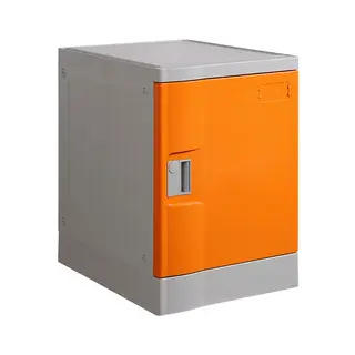 ABS Plastic Locker T-382S: Four Tiers, Flexible Configurations