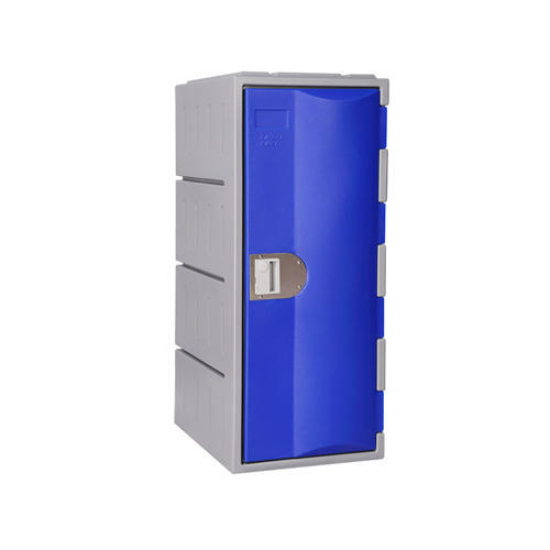 HDPE Locker T-H385L: 1 Tier, 1 Door, 910mm Height