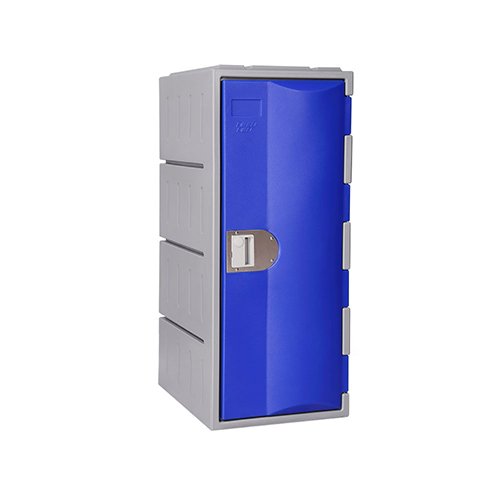 Heavy Duty Plastic Locker T-H385L: HD, Strong HDPE, 1 or 2 Doors