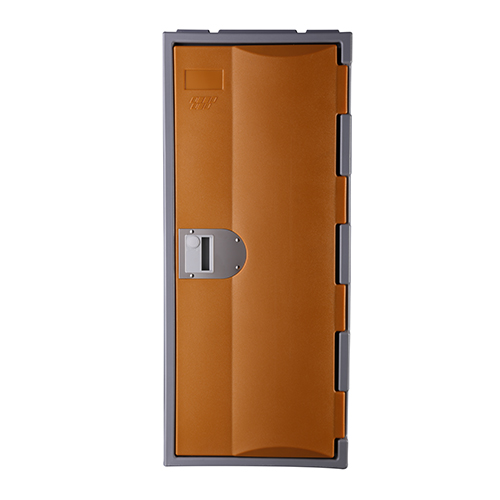 Heavy Duty Plastic Locker T-H385L: HD, Strong HDPE, 1 or 2 Doors