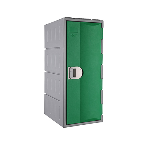 Heavy Duty Plastic Locker T-H385L: HD, Strong HDPE, 1 or 2 Doors