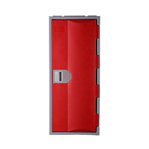 Heavy Duty Plastic Locker T-H385L: HD, Strong HDPE, 1 or 2 Doors