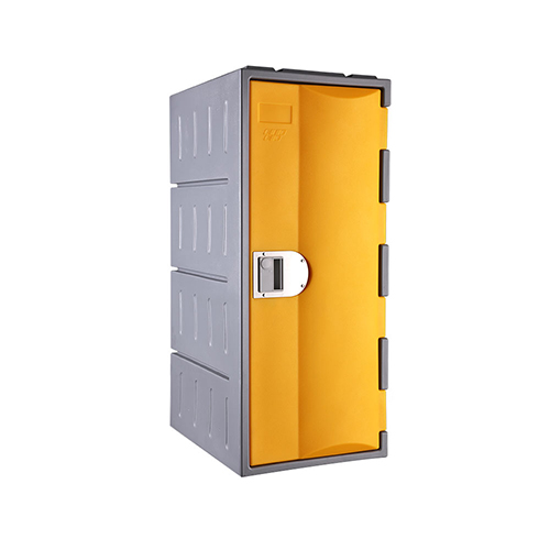 Heavy Duty Plastic Locker T-H385L: HD, Strong HDPE, 1 or 2 Doors