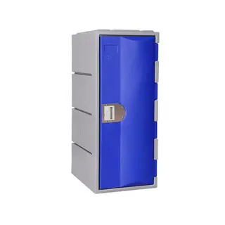 HDPE Locker T-H385L: 1 Tier, 1 Door, 910mm Height