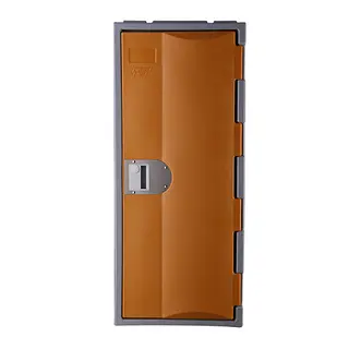 Heavy Duty Plastic Locker T-H385L: HD, Strong HDPE, 1 or 2 Doors