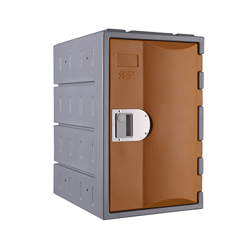 Heavy Duty Plastic Locker T-H385M: HD, Strong HDPE, 1, 2, 3 Doors