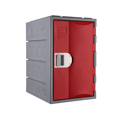Heavy Duty Plastic Locker T-H385M: HD, Strong HDPE, 1, 2, 3 Doors