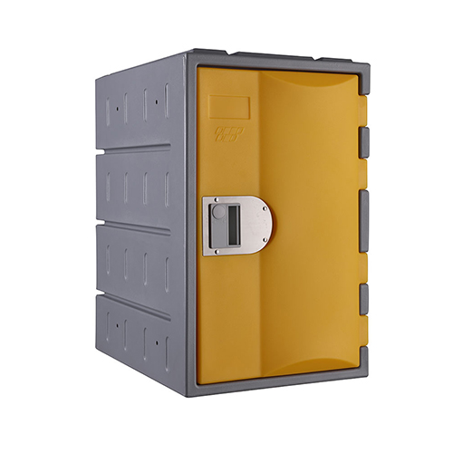 Heavy Duty Plastic Locker T-H385M: HD, Strong HDPE, 1, 2, 3 Doors