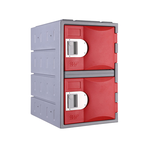 Heavy Duty Plastic Locker T-H385M/2: HD, Strong HDPE, 2, 4, 6 Doors