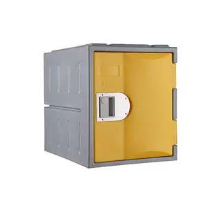 Heavy Duty Plastic Locker T-H385S: HD, HDPE, Durable