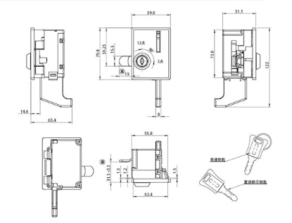 coin-operated-lock-for-locker-t-13-coin-box-key