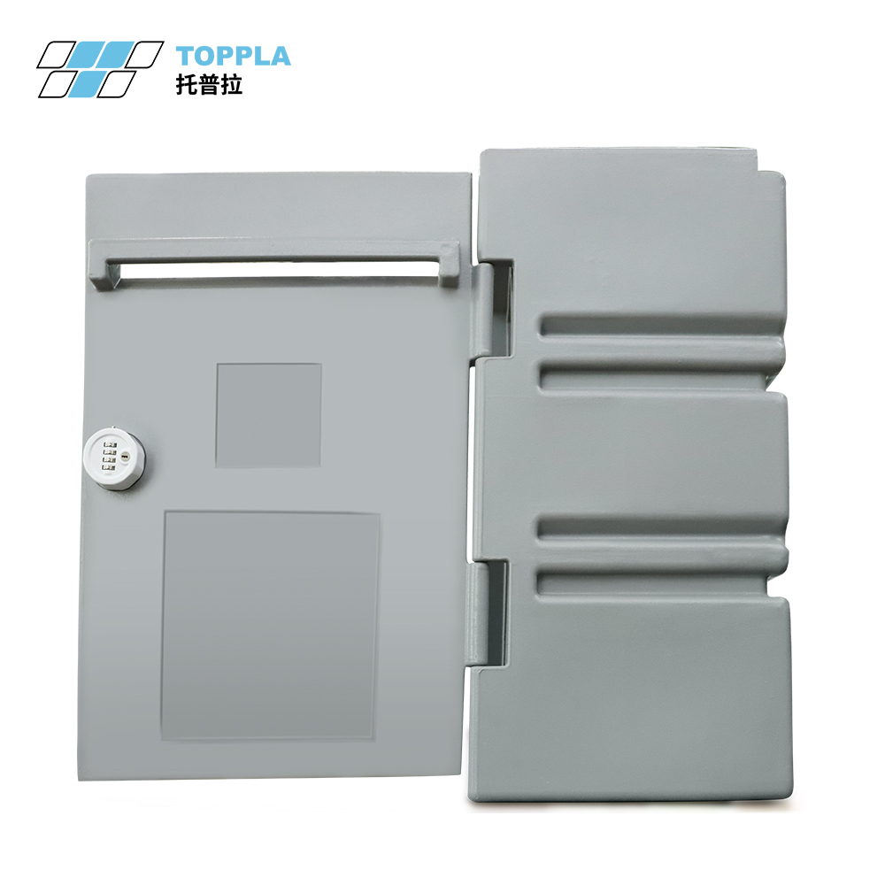 HDPE Mail Delivery Boxes, Wall-mounted Holes, Slanting Top