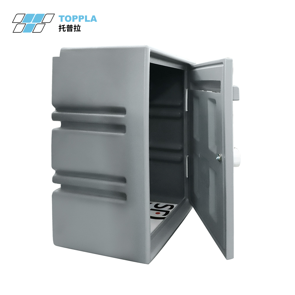 HDPE Mail Delivery Boxes, Wall-mounted Holes, Slanting Top