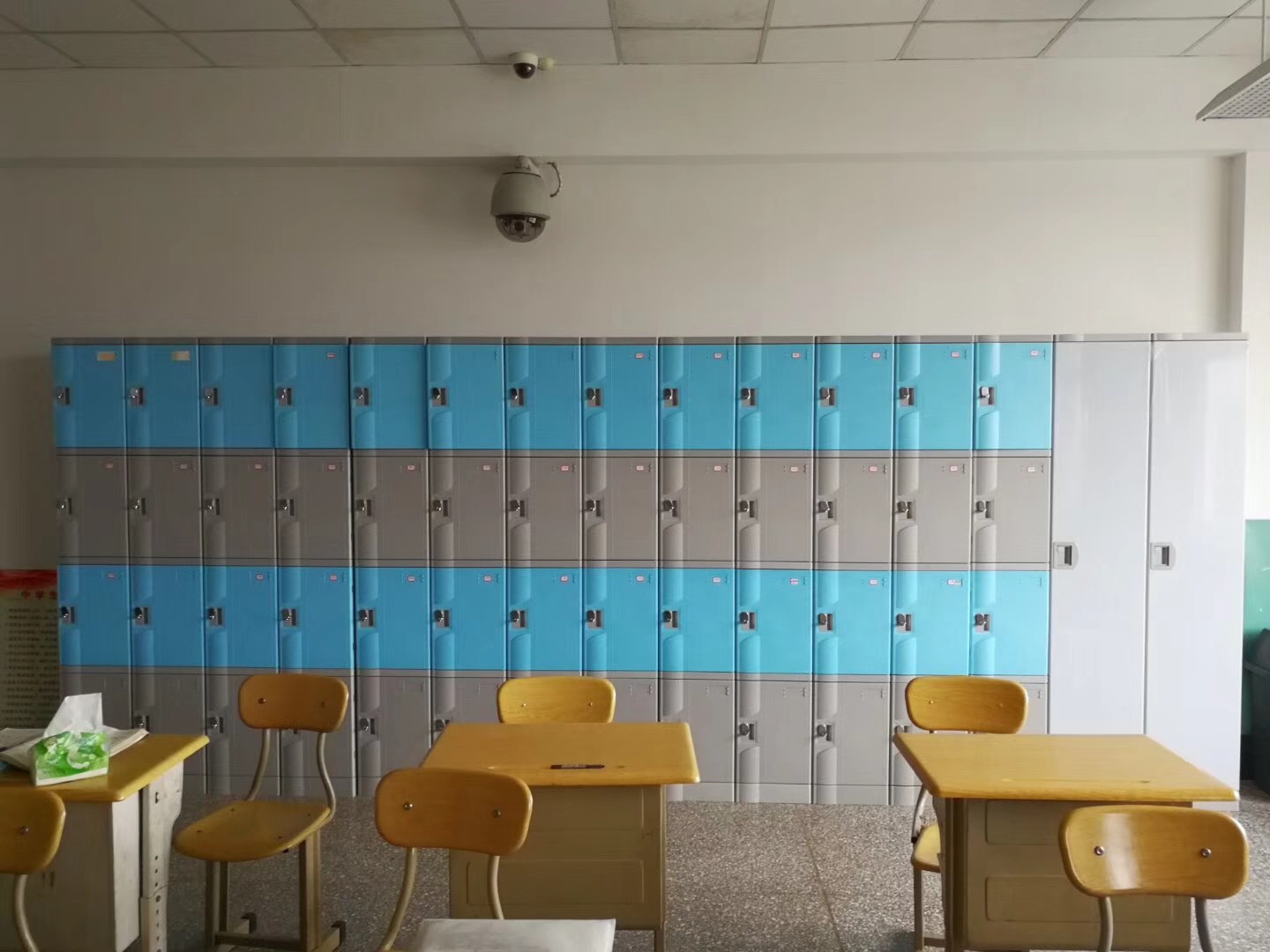 Non-toxic School Lockers, ABS Plastic, Heat and Acid Resistance