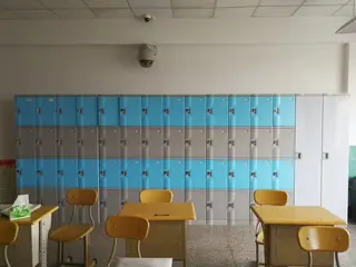 Non-toxic School Lockers, ABS Plastic, Heat and Acid Resistance