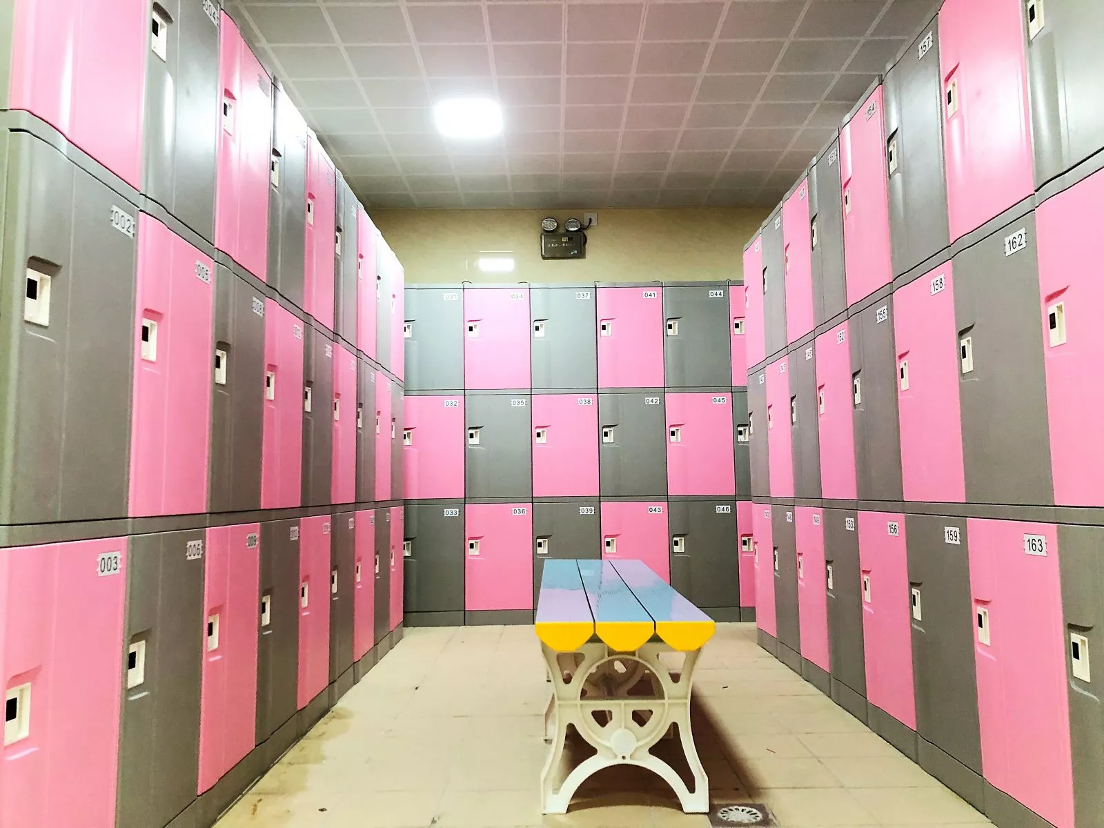 Shower Room Lockers