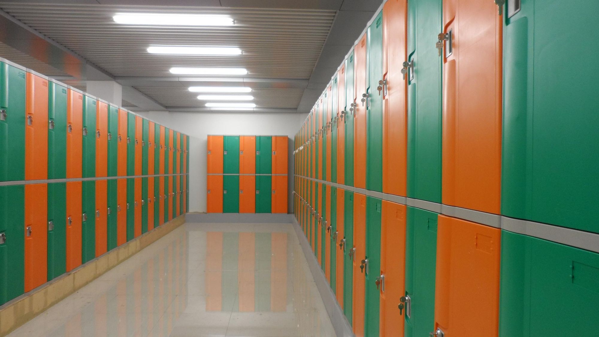 Shower Room Lockers