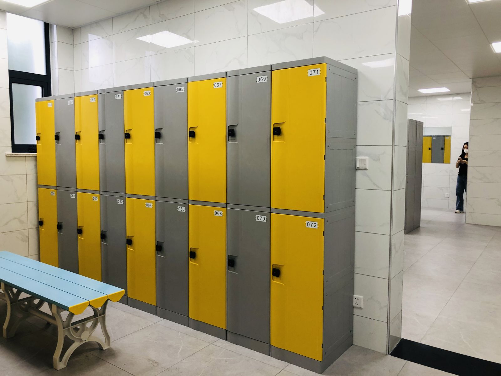 Shower Room Lockers