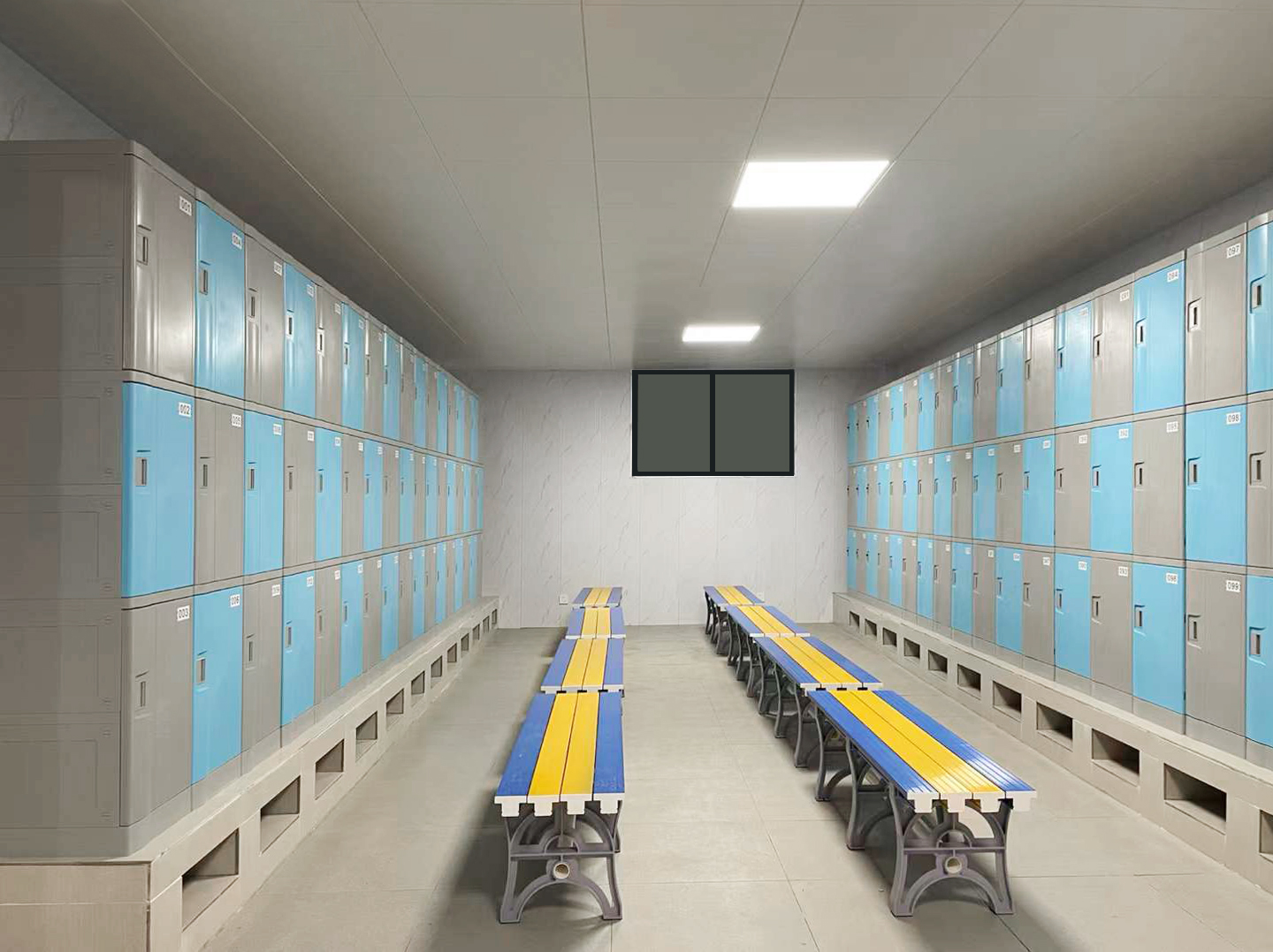 Shower Room Lockers