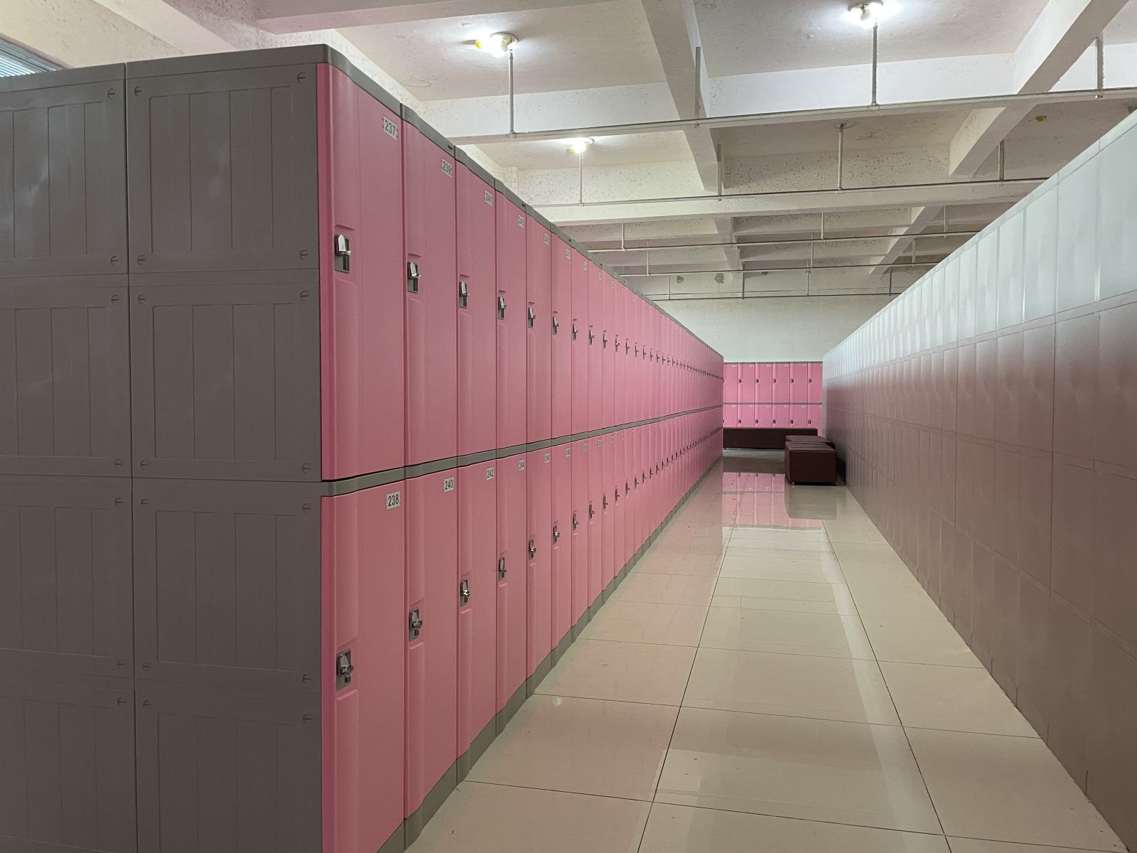 Shower Room Lockers