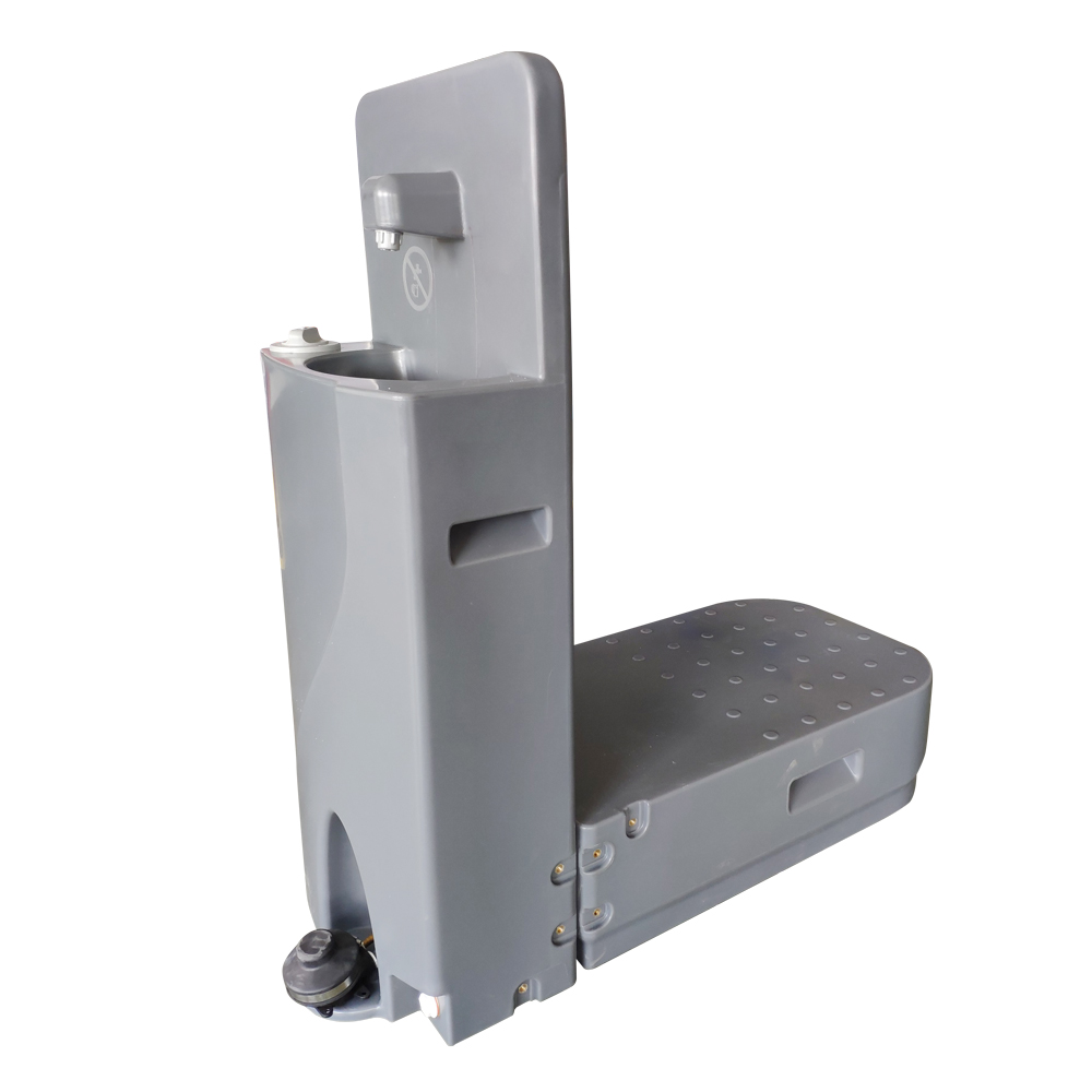 Foot Pump Portable Hand Wash Station, 66L Water Tank