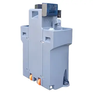 No Touch Mobile Hand Wash Station with Wheels for 2 Users