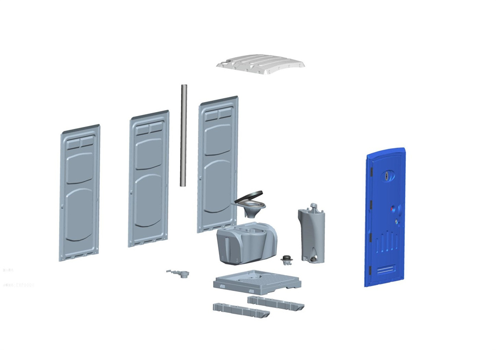 Details of TPT-M01 Mobile Flushing Toilet