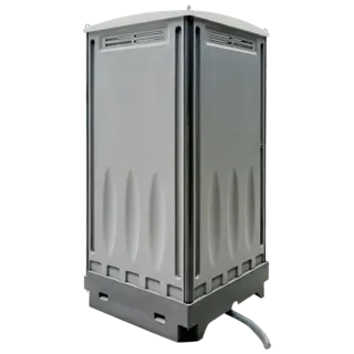 HDPE Plastic Outdoor Movable Bathroom, Hot Cold Water
