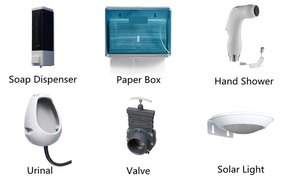 Optional Accessories of TPT-M01 Container Toilets