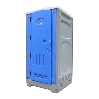 Portable Flush Toilet Cubicle, HDPE Plastic