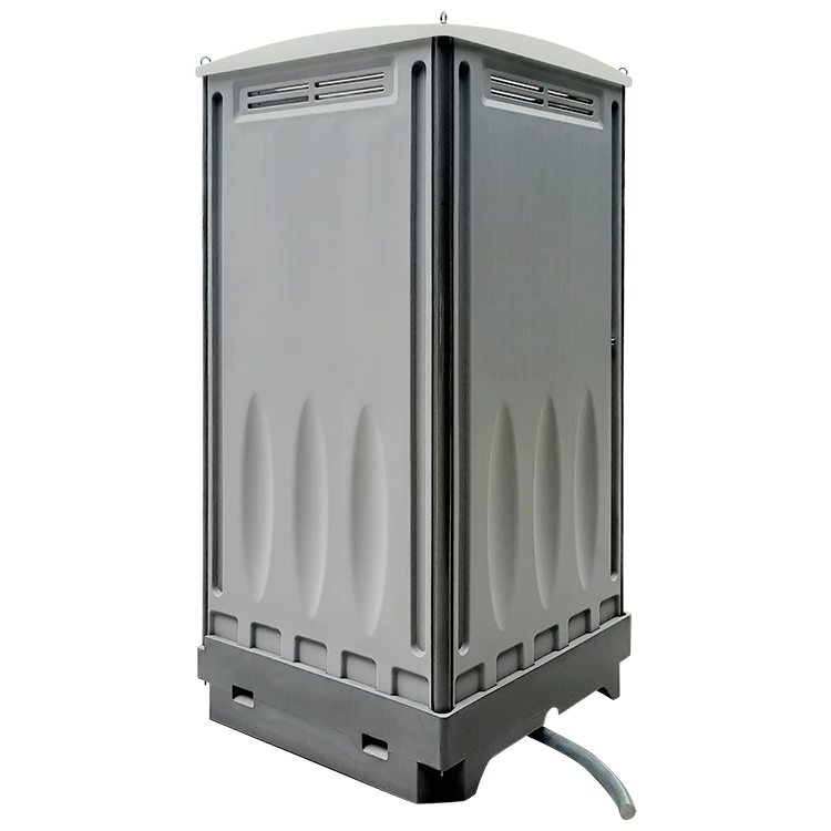 HDPE Plastic Outdoor Movable Bathroom, Hot Cold Water - MFRS