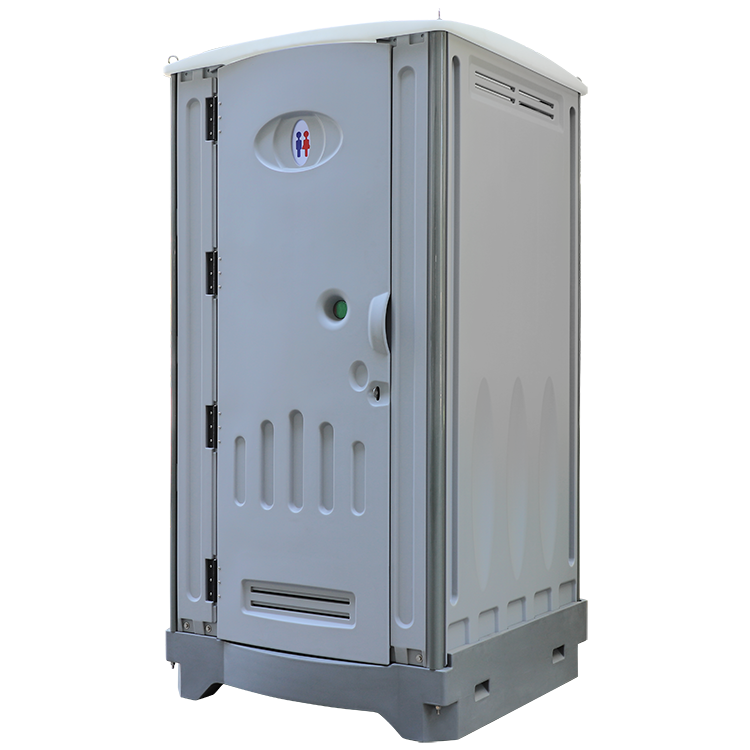 HDPE Plastic Outdoor Movable Bathroom, Hot Cold Water