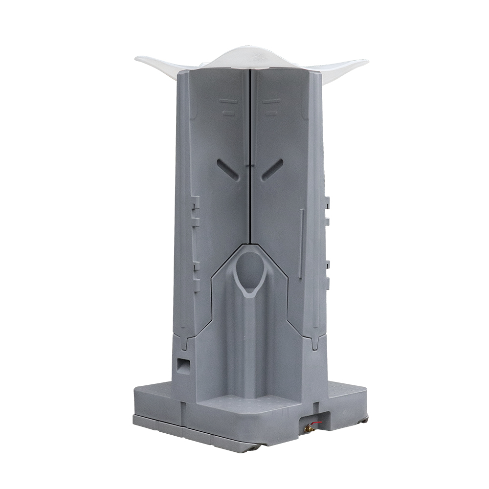 HDPE Plasitc Mobile Standing Urinal, 4 Men, Fencing Panel
